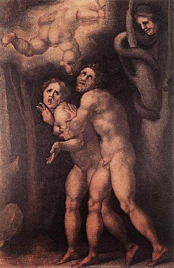 Jacopo Pontormo The Expulsion from Earthly Paradise oil painting image